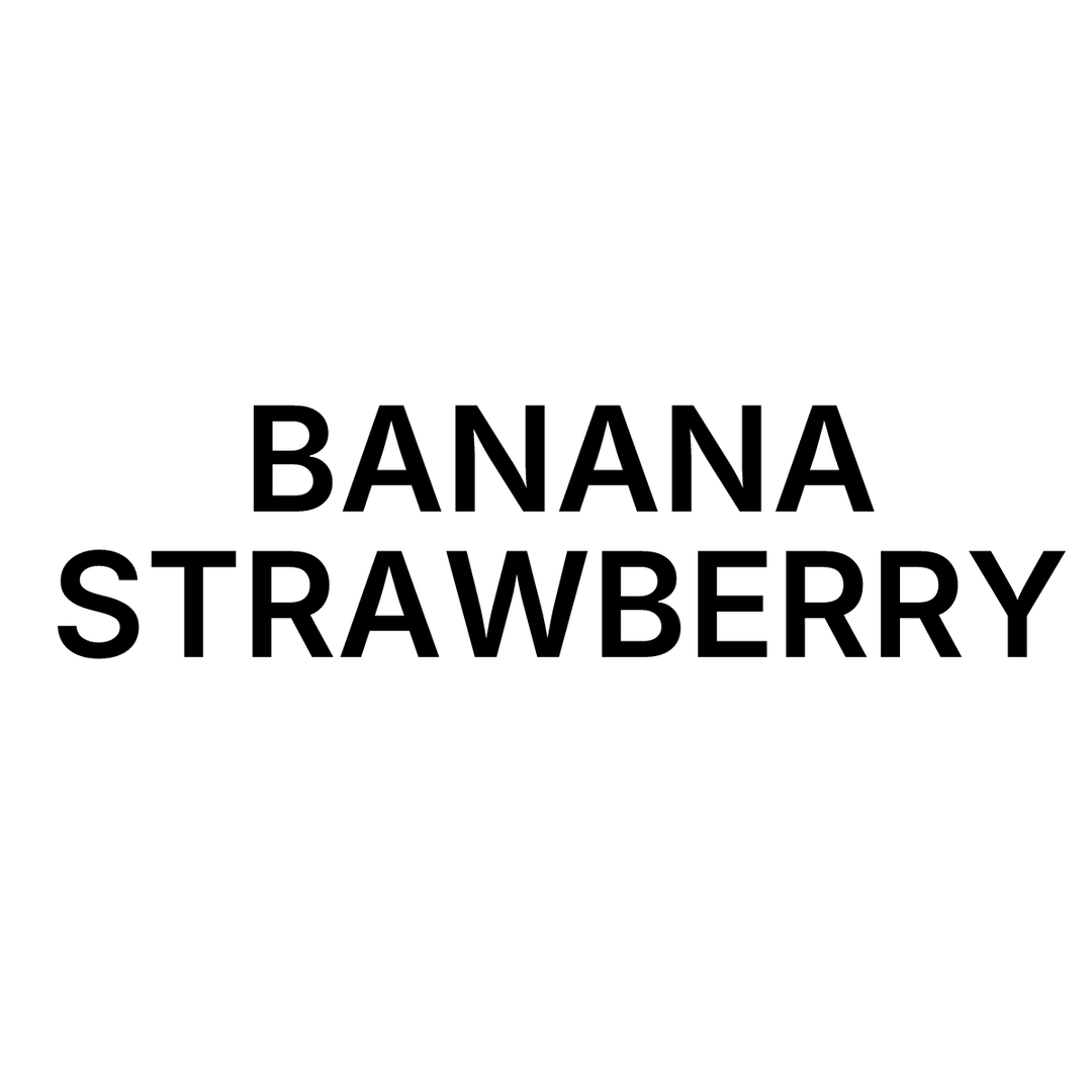 Duo Fraise-Banane