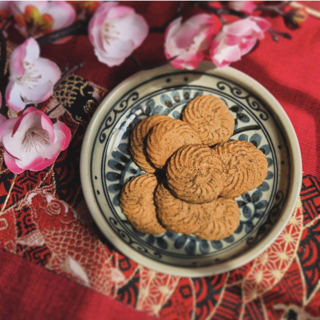 Earl Grey Butter Cookies