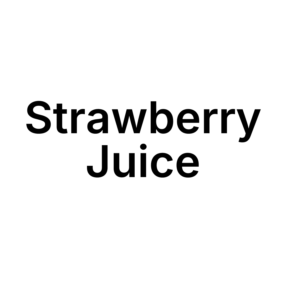 Jus de fraise_0