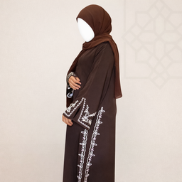 Embroidery abaya