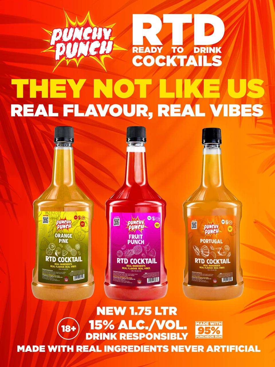 Punchy Mega Case ( 6 x 1.75 litre bottles)