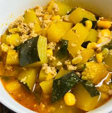 Picadillo de ayote tierno