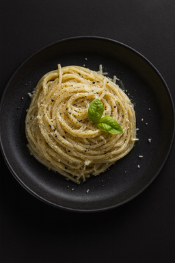 🥦Pasta en salsa Alfredo a base de ajo, tomillo y parmesano