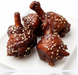 Sésame & barbecue chicken wings