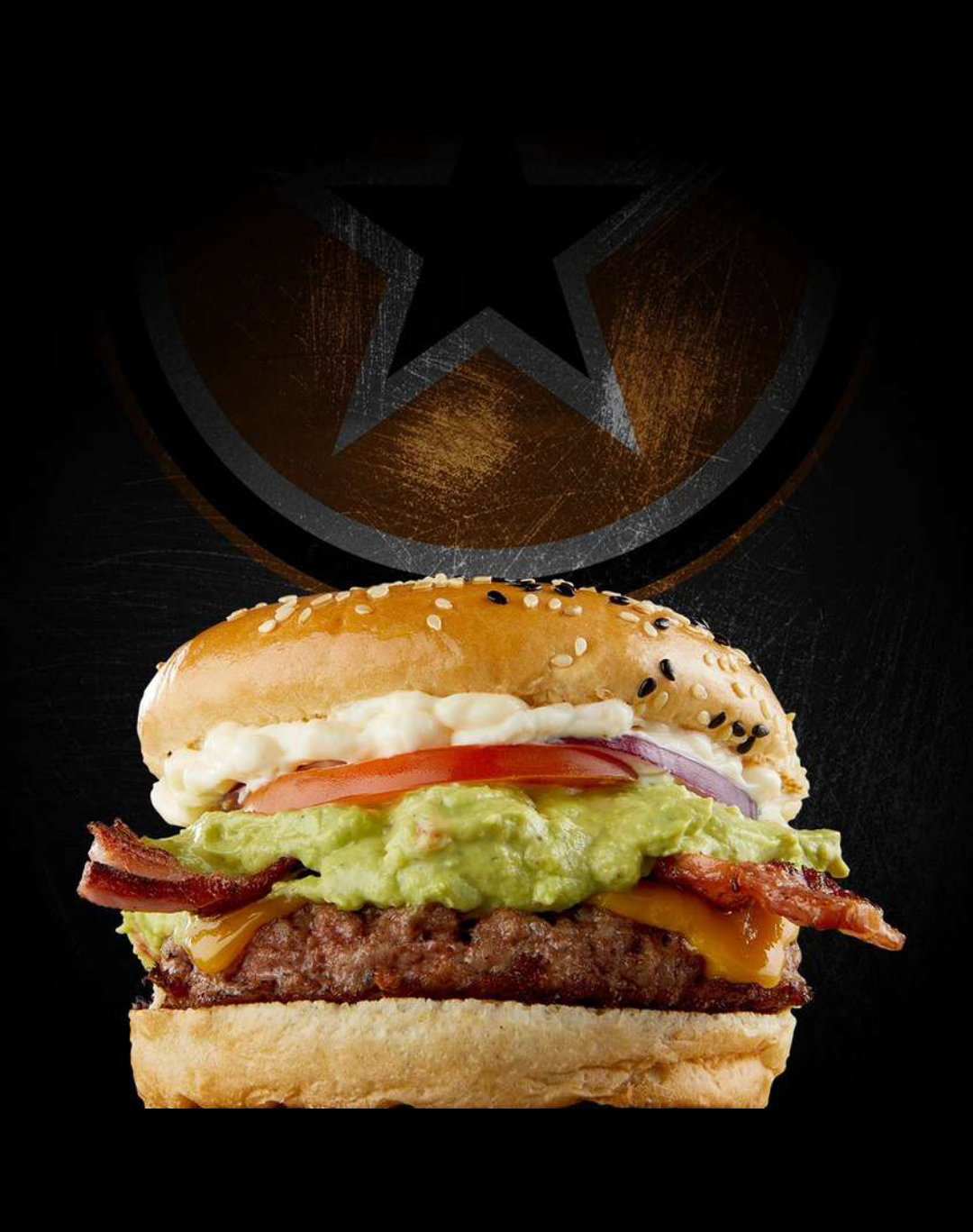 BACON CHEESE &GUAC +FRITES _0