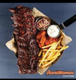 RIBS AU PORC 500g 8 WINGS AND FRIES