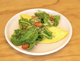 Omelette vegetariano.