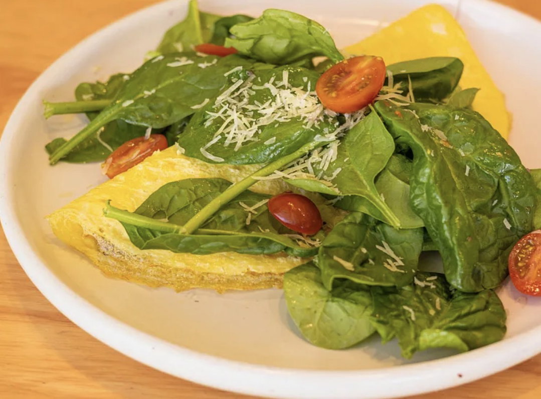 Omelette al gusto. 