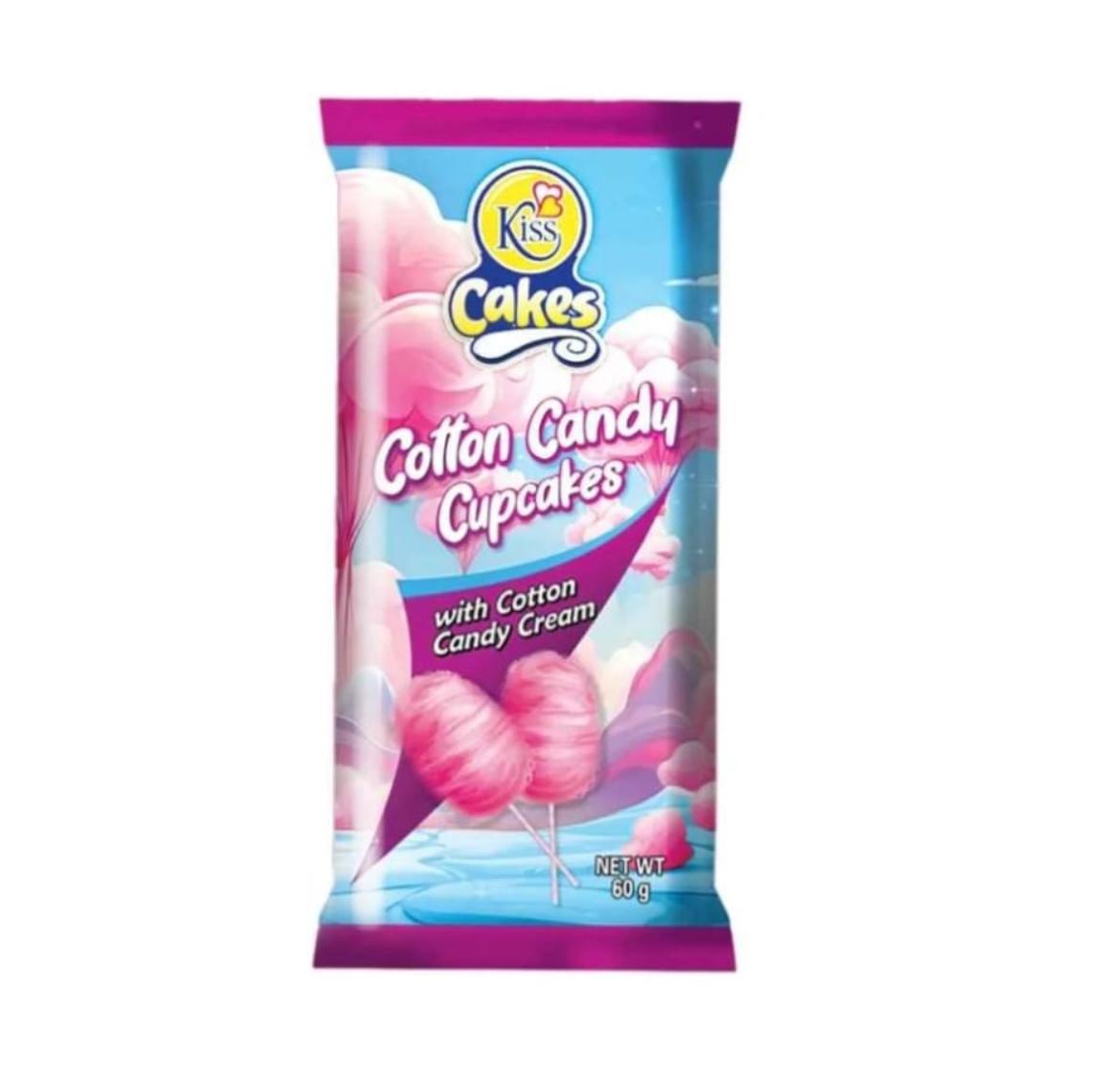 Kiss Cream Filled Cupcakes (Cotton Candy)_0