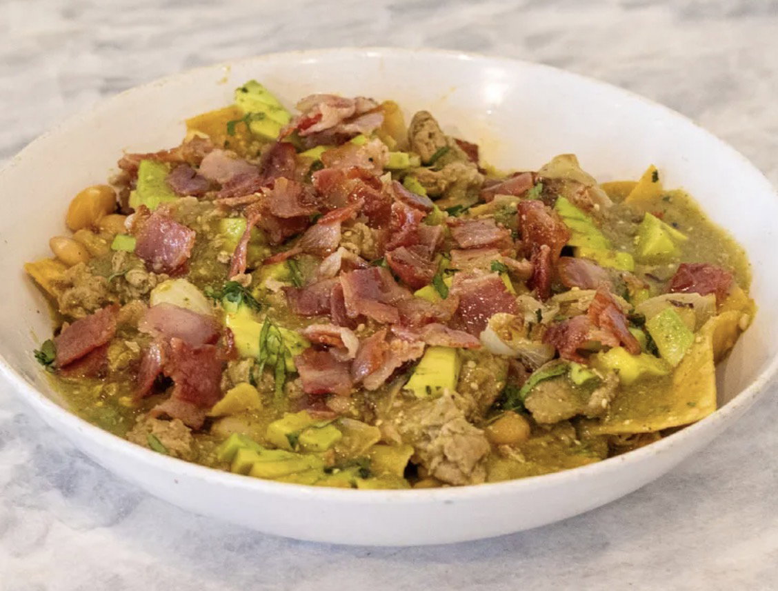 Chilaquiles en su jugo. _0