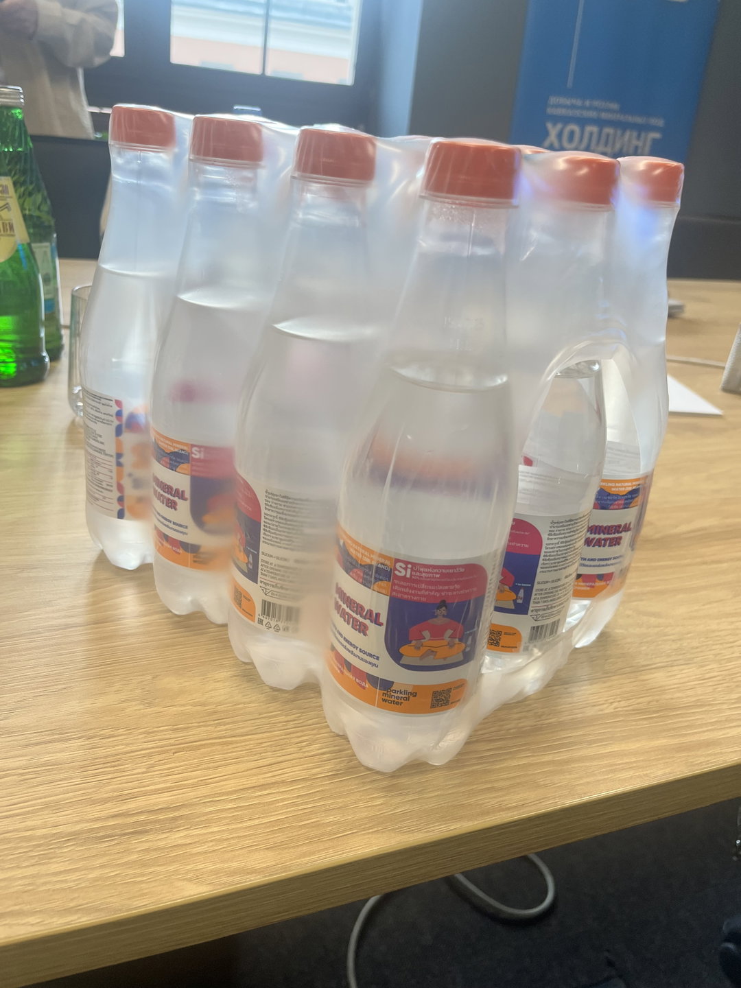 SBL mineral water + Si, 1 pack (12 plastic bottles), 0.5L