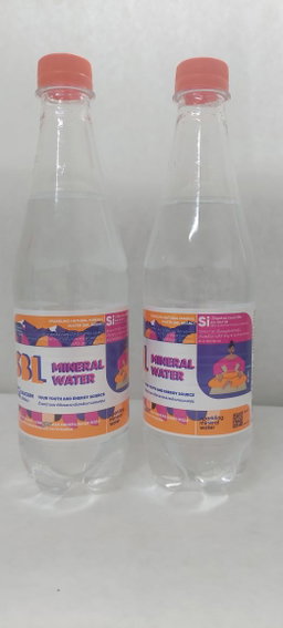 SBL mineral water + Si, 1 pack (12 plastic bottles), 0.5L