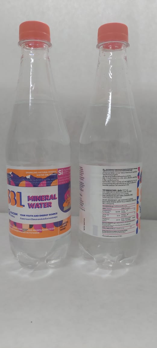 SBL mineral water + Si, 1 pack (12 plastic bottles), 0.5L_5
