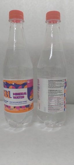 SBL mineral water + Si, 1 pack (12 plastic bottles), 0.5L