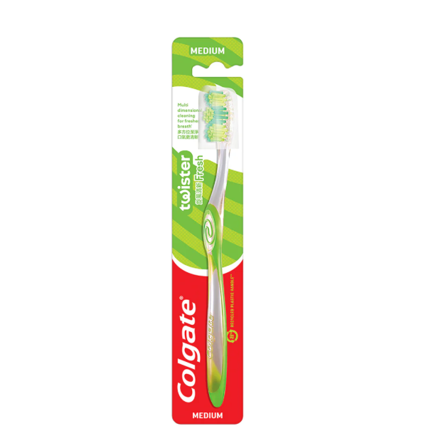 Colgate Twister Toothbrush (Medium) 1unit