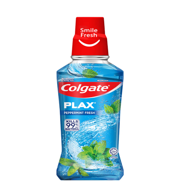 Colgate Plax Mouthwash Peppermint Flavour 250ml_0