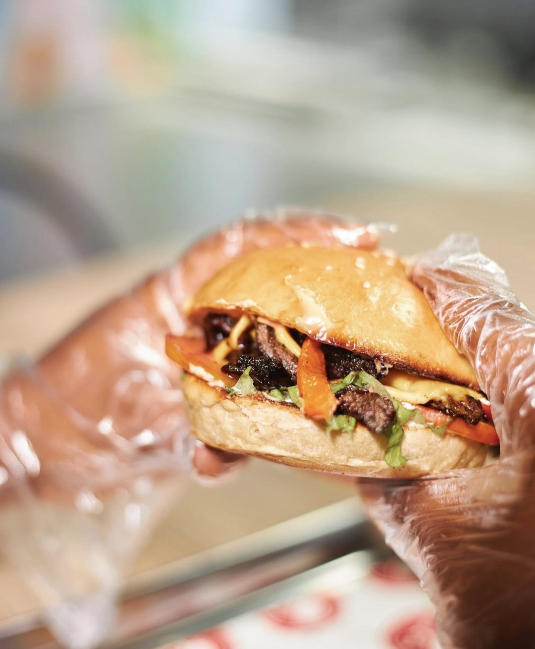 Philly- Cheese Steak Burger