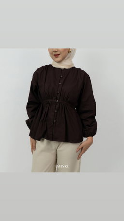 BWBYAZ Puffy Tie Top