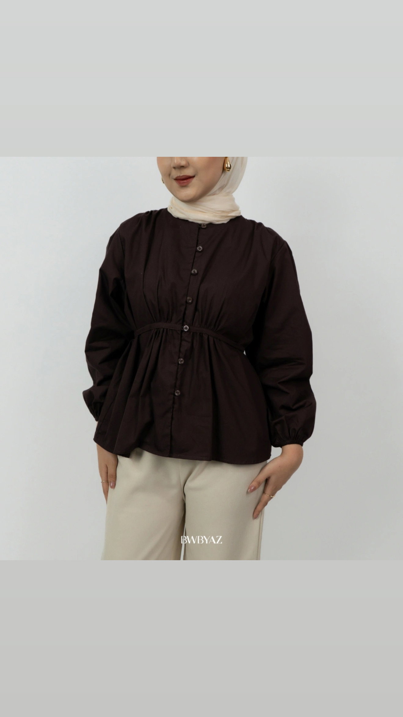 BWBYAZ Puffy Tie Top_3