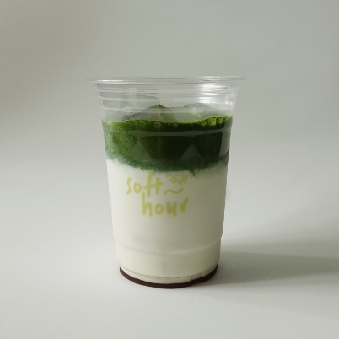 iced earl grey whisper matcha latte