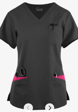 Black/Fuschia Top Buttersoft