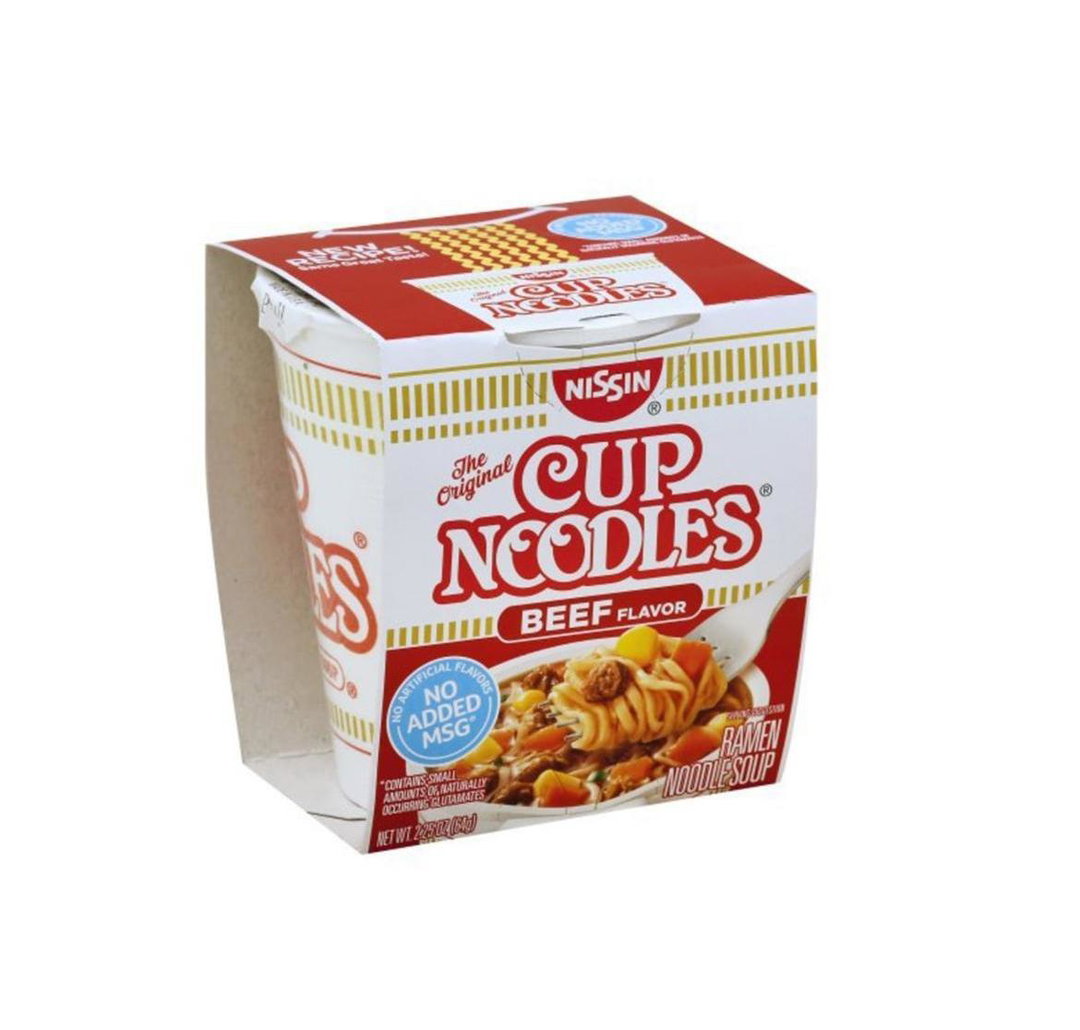 Nissin Cup Soup Beef Flavour
