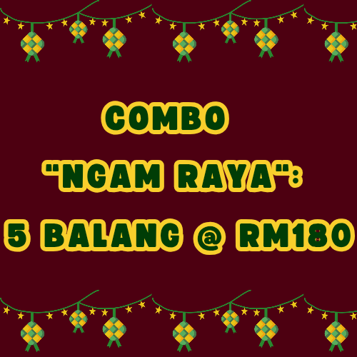 Combo 5 Balang "Ngam Raya"