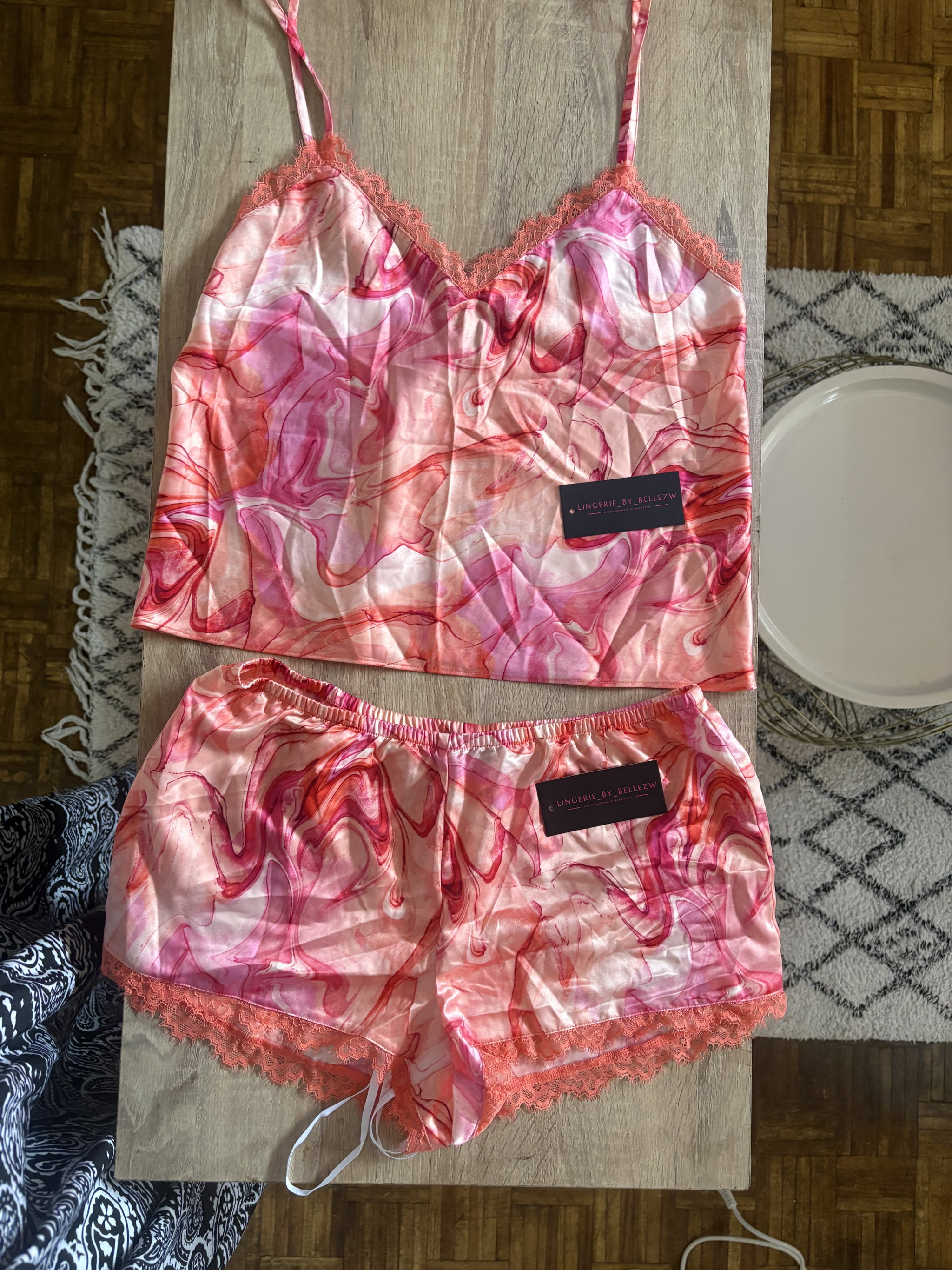 Soft satin sleepwear set_1