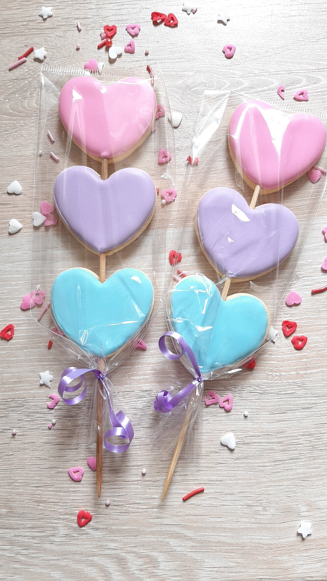 9. HEARTS ON STICK