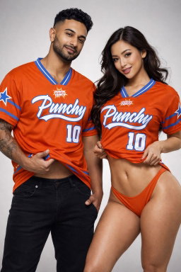 Orange Football Shirts