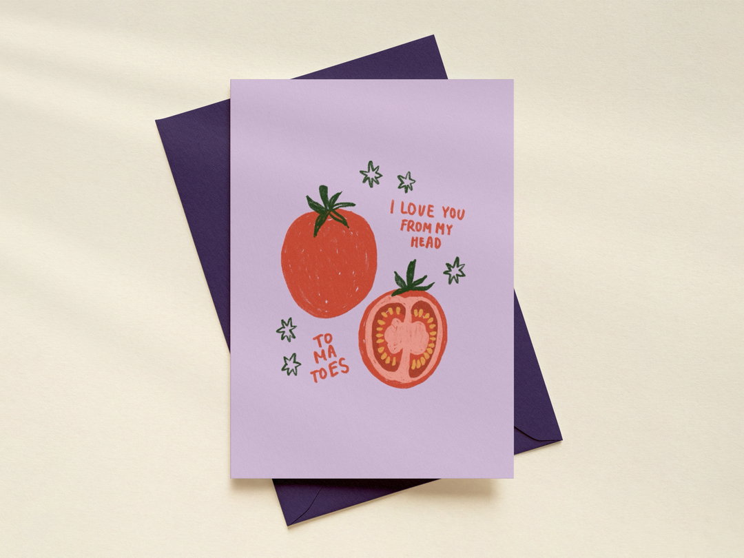 From My Head To-ma-Toes Card (A5)