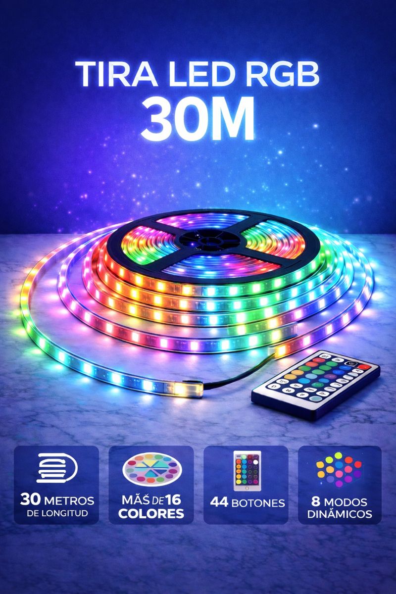 Luces led 30m