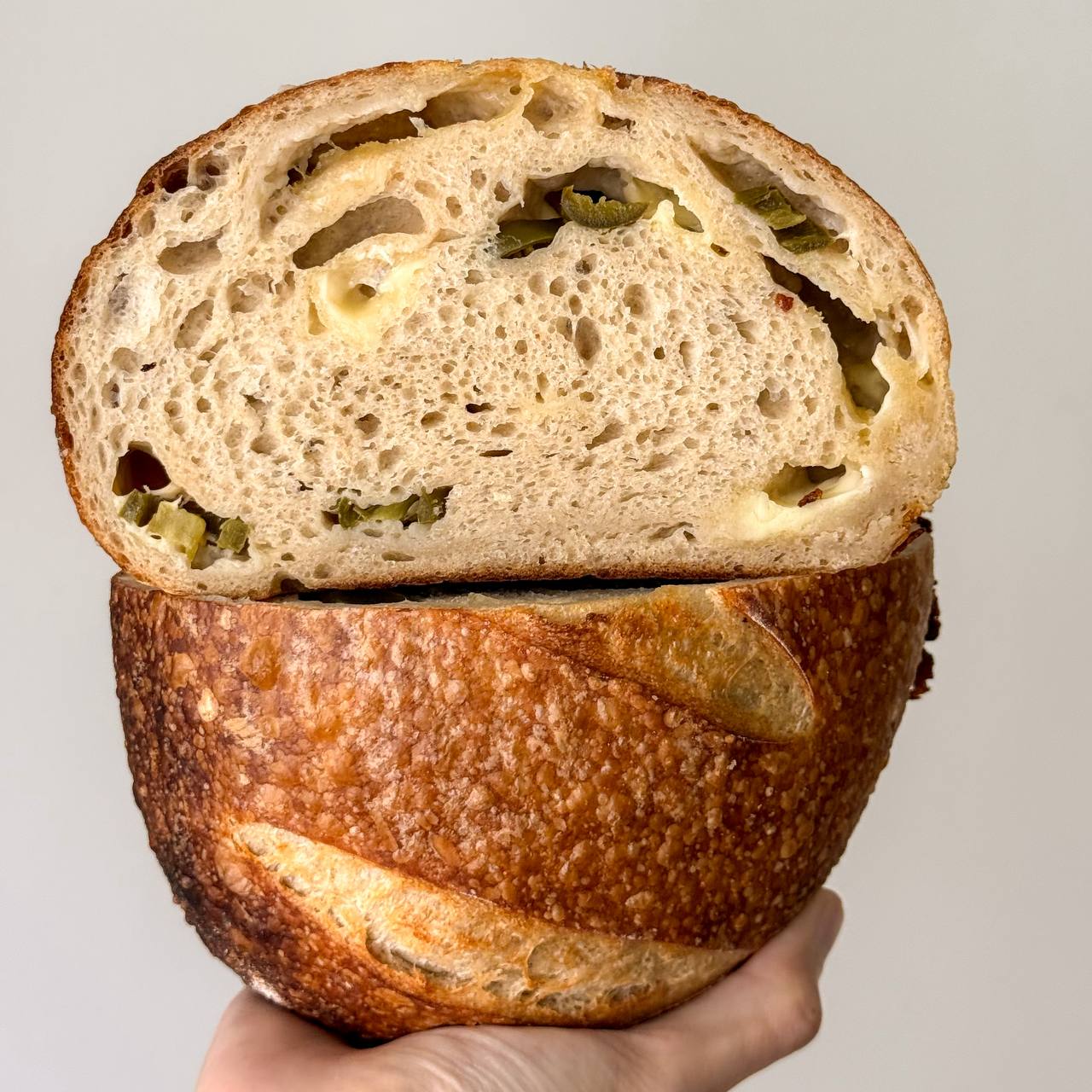 Cheddar Jalapeno Sourdough Loaf_0