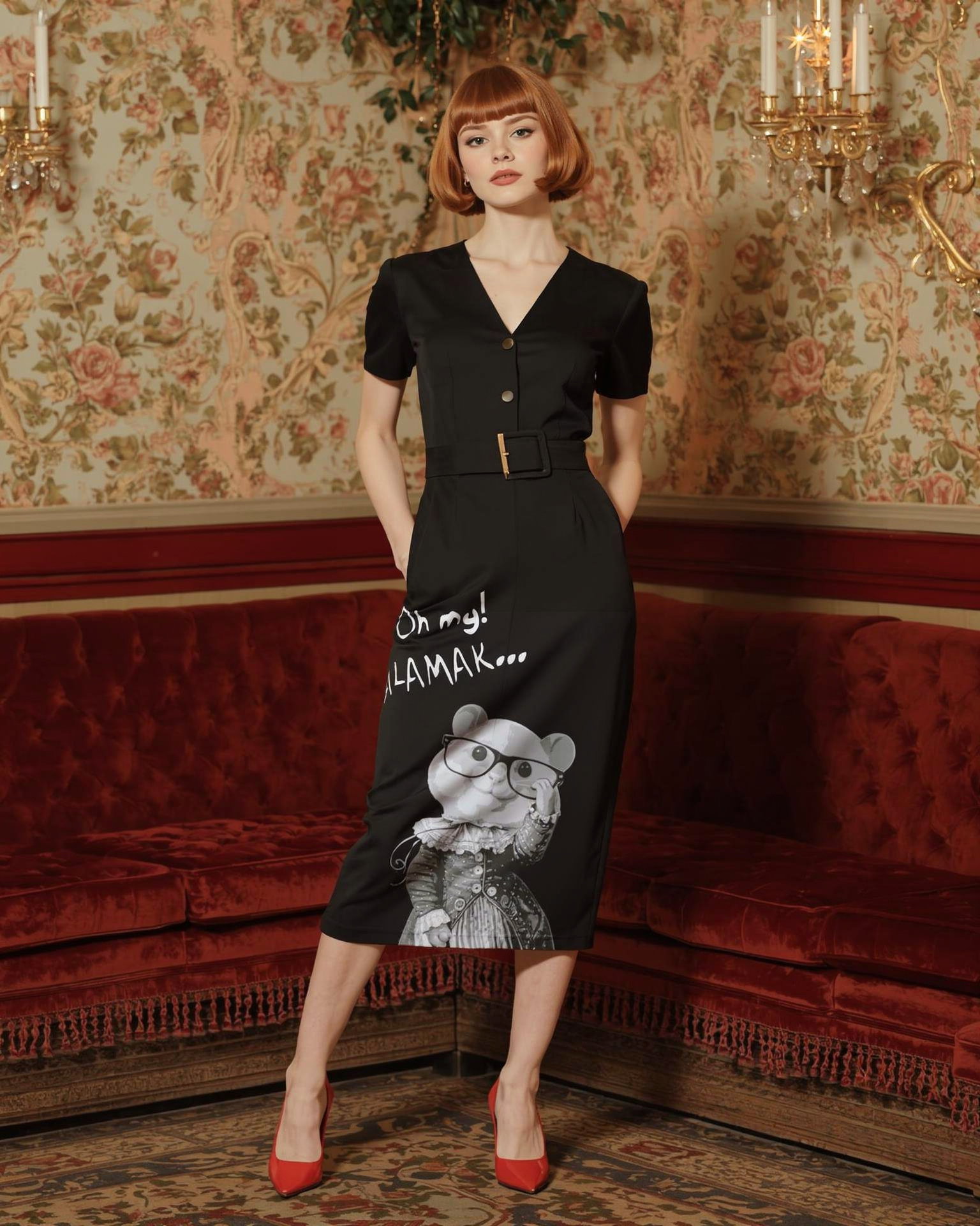 Oh My! Alamak! with Sisi the Hamster — Hip Wrap Skirt _1