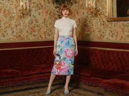 Oriental Lulu with Songbird — Hip Wrap Skirt