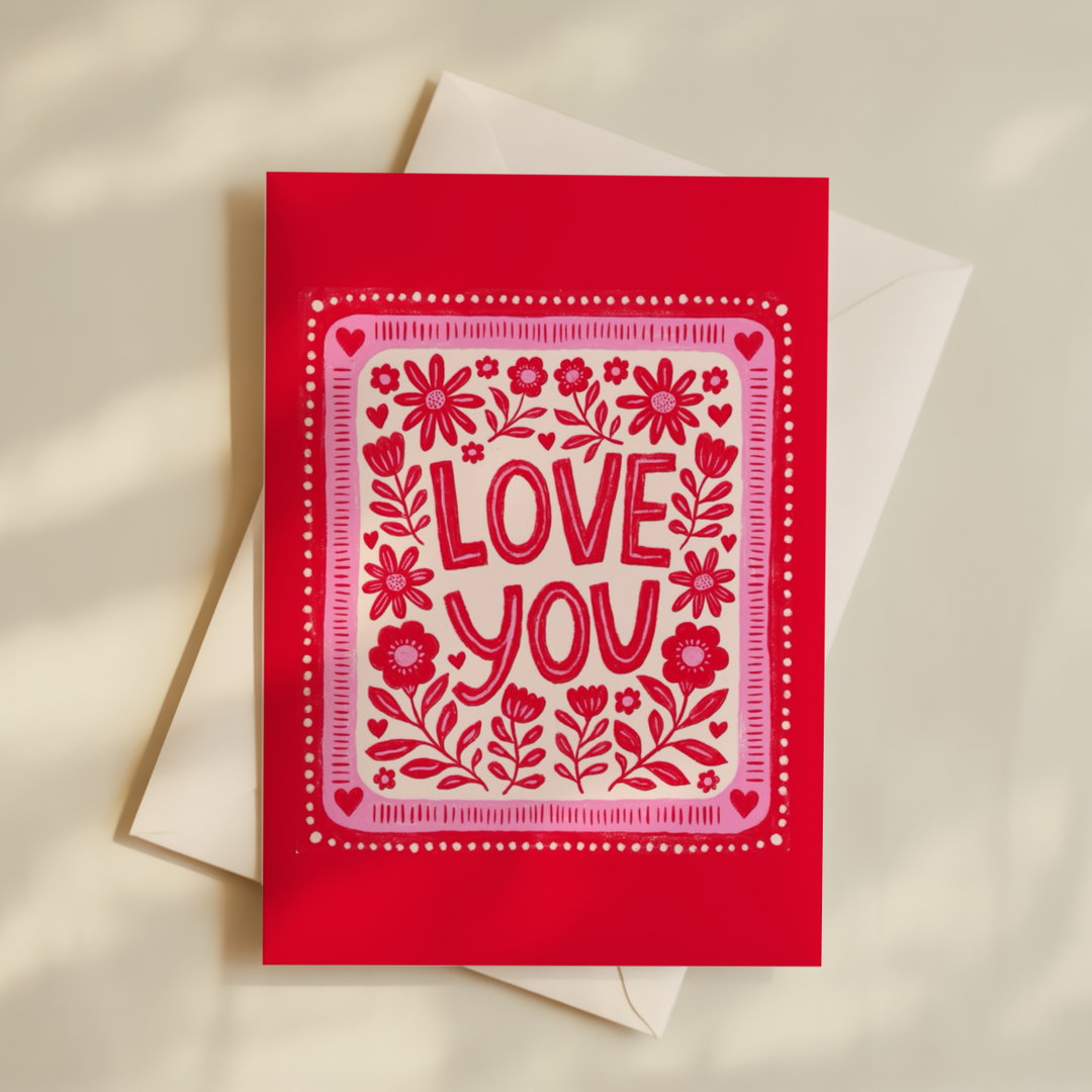 Love You Card (A5)
