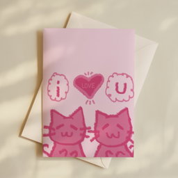 I Heart You Card (A5)