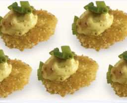 PANKO CRUSTED DEVILED EGGS