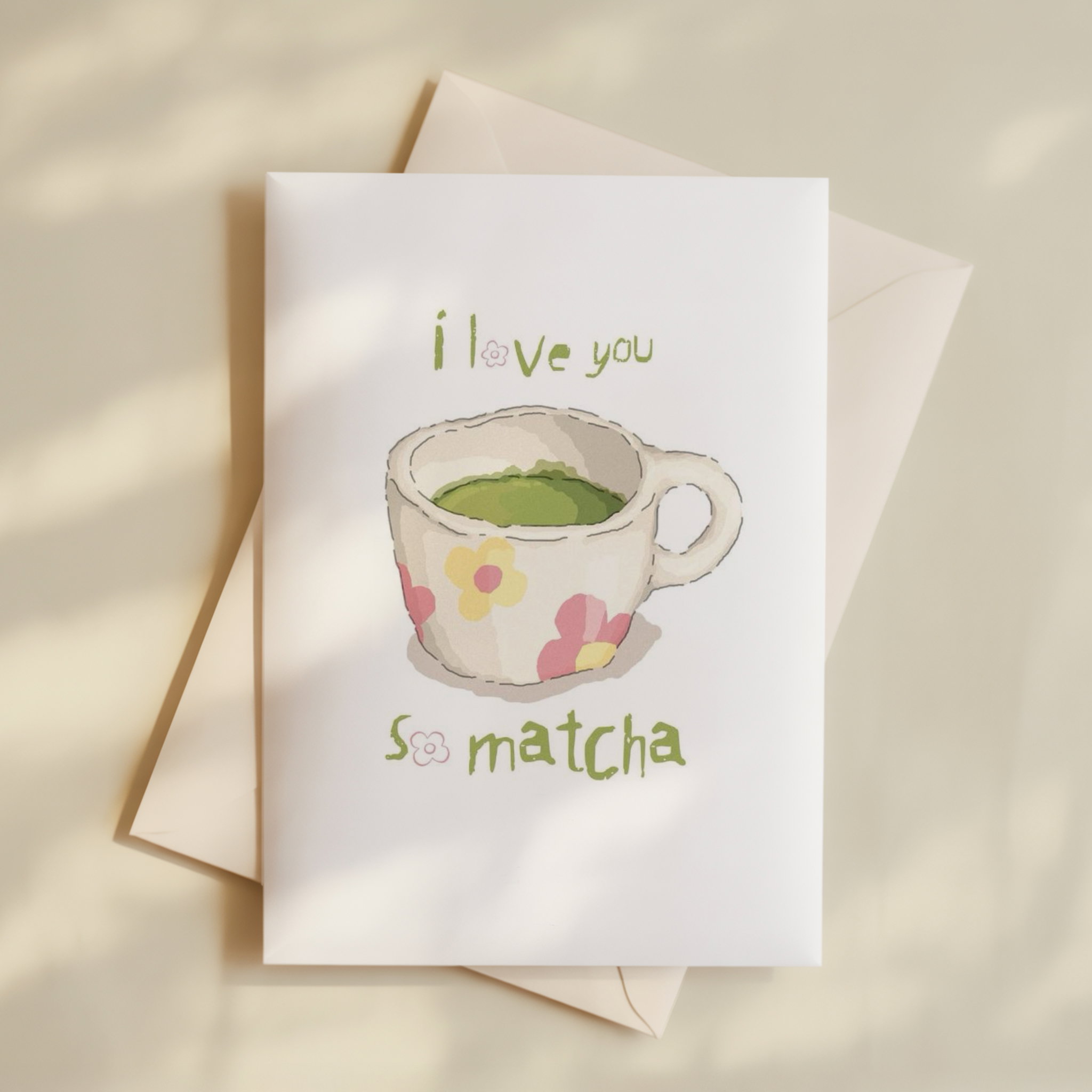 I love You So Macha Card (A5)_0