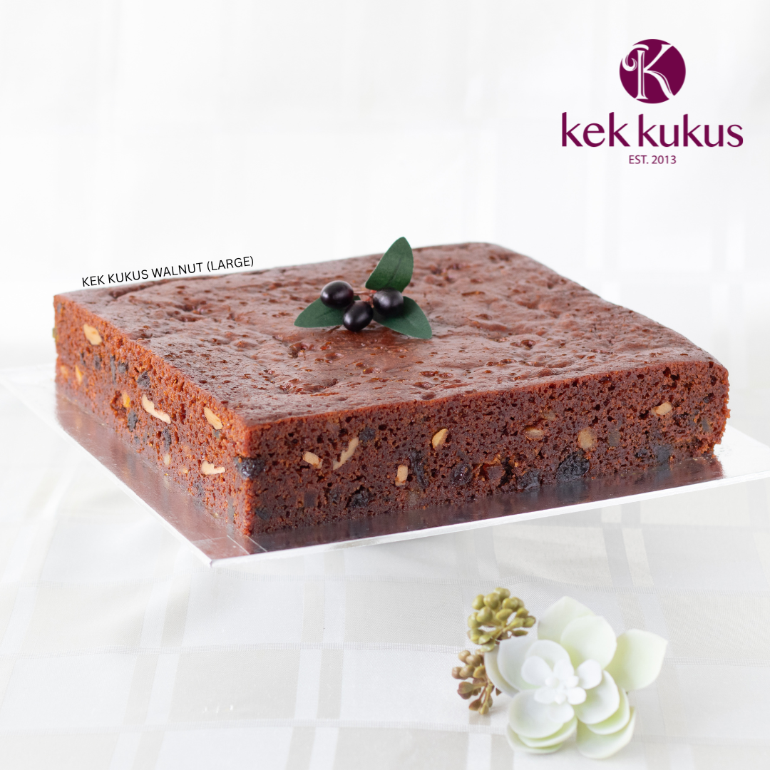 KEK KUKUS WALNUT | LARGE 20X20CM 1.3KG