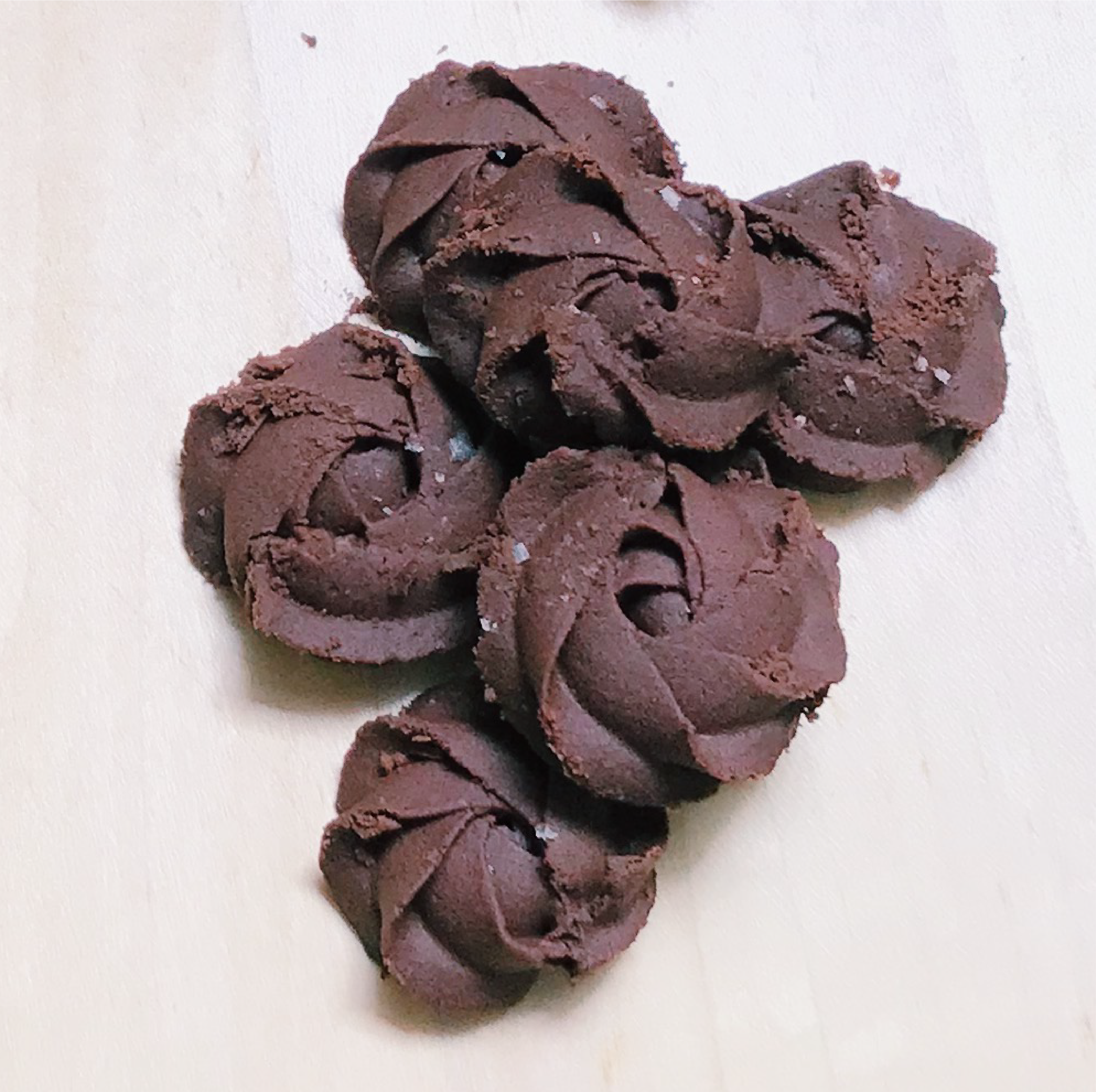 Sea Salted Dark Chocolate Cookies_0