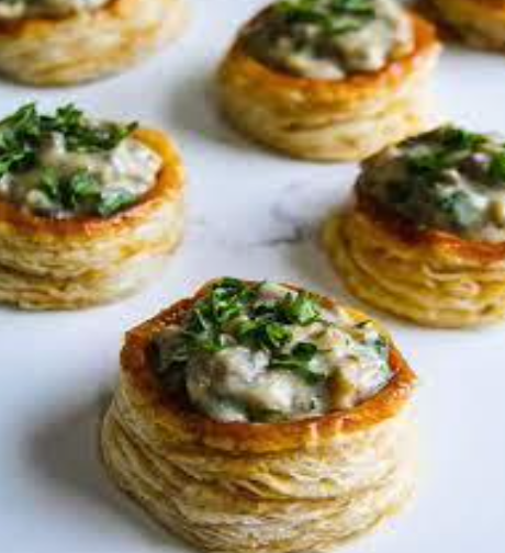 MINI VOL AUX VENTS Spinach & Goat Cheese