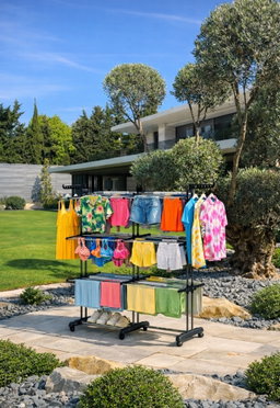 Heavy Duty Double Side Clothes Drying Rack