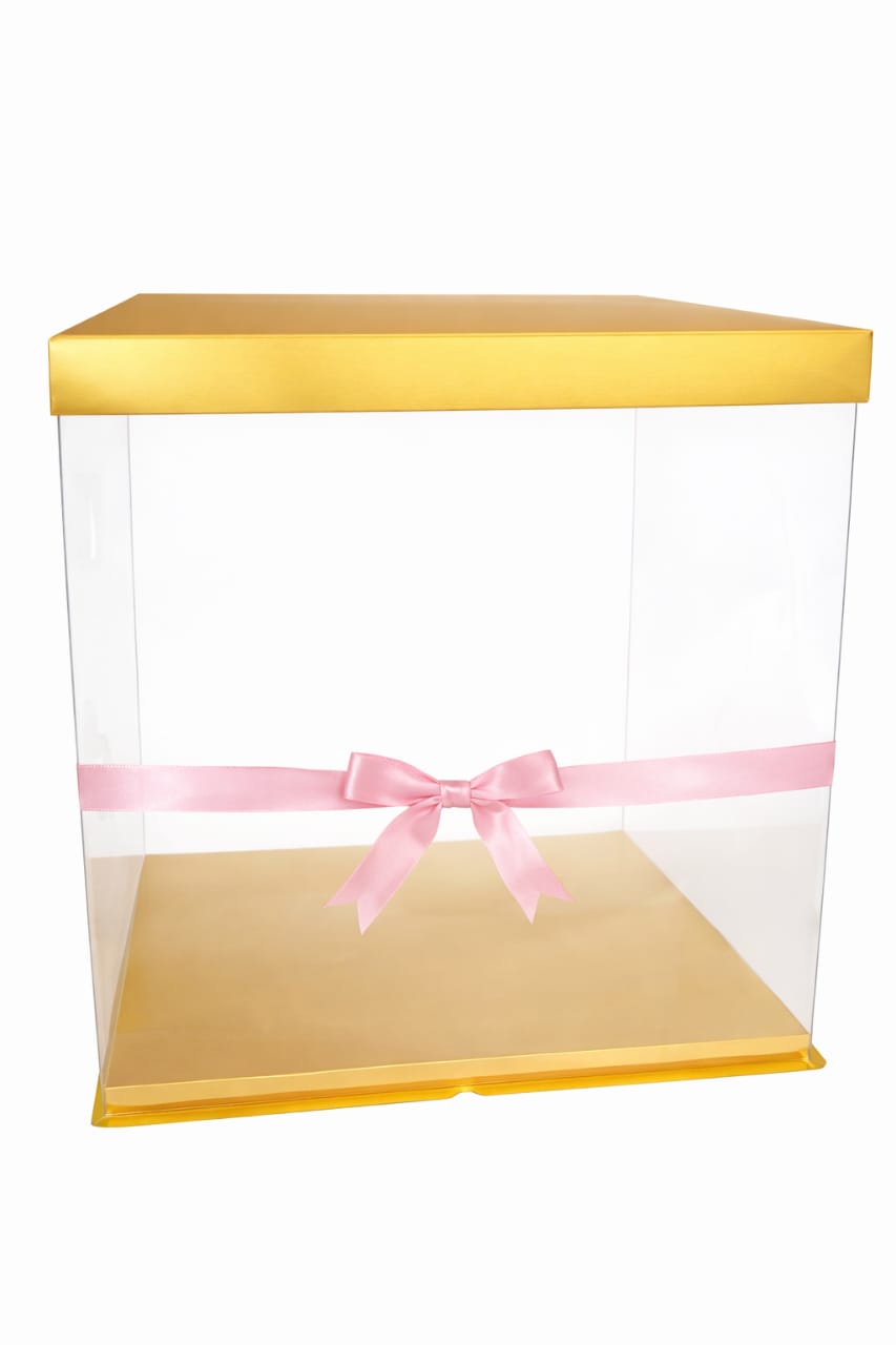 BOÎTE TRANSPARENTE "Sublimez votre gâteau"_0