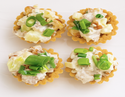 MINI TART Waldorf (Chicken, Green Apple & Nuts)_0