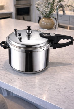 BRENTWOOD 5.5L ALUMINUM PRESSURE COOKER