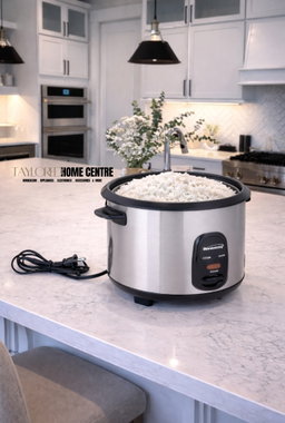 Brentwood TS-10 5-Cup Uncooked/10-Cup Cooked Rice Cooker, Stainless Steel