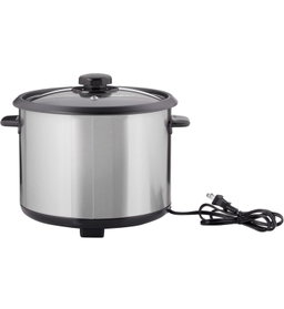 Brentwood TS-10 5-Cup Uncooked/10-Cup Cooked Rice Cooker, Stainless Steel