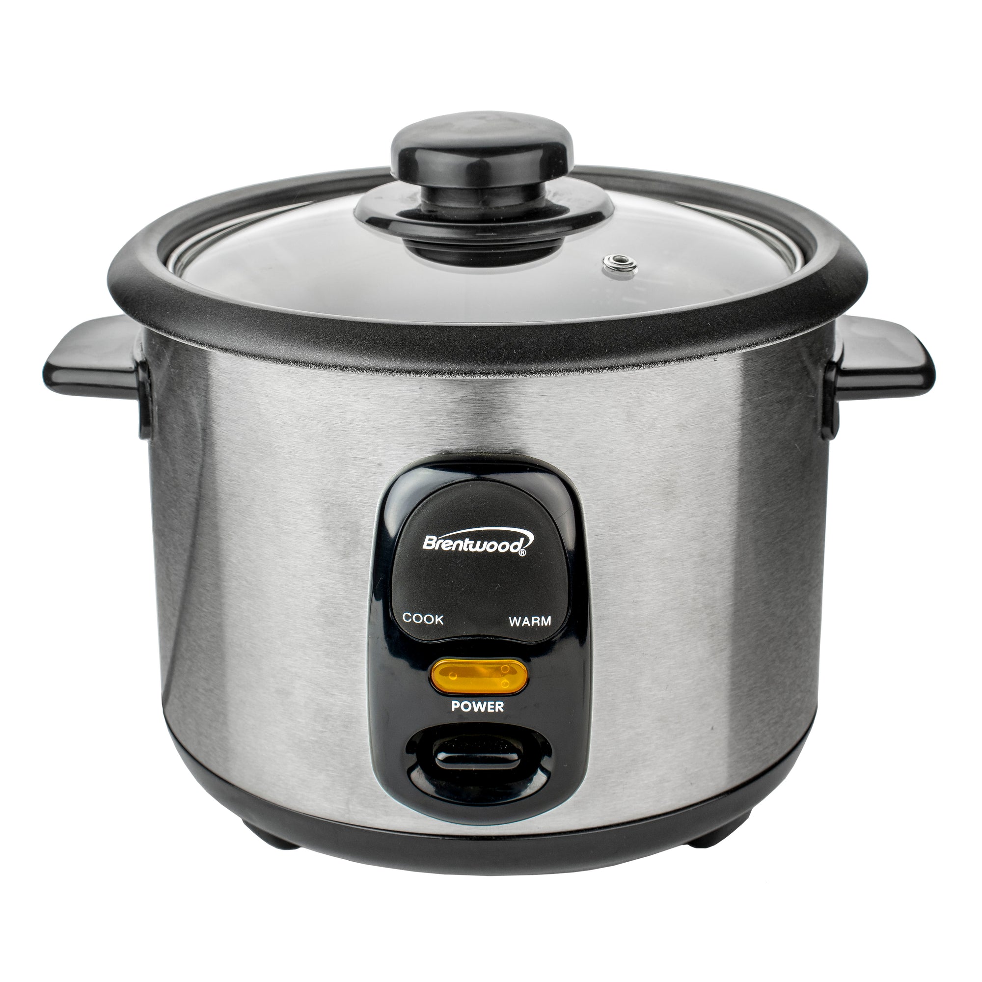 Brentwood TS-10 5-Cup Uncooked/10-Cup Cooked Rice Cooker, Stainless Steel_6