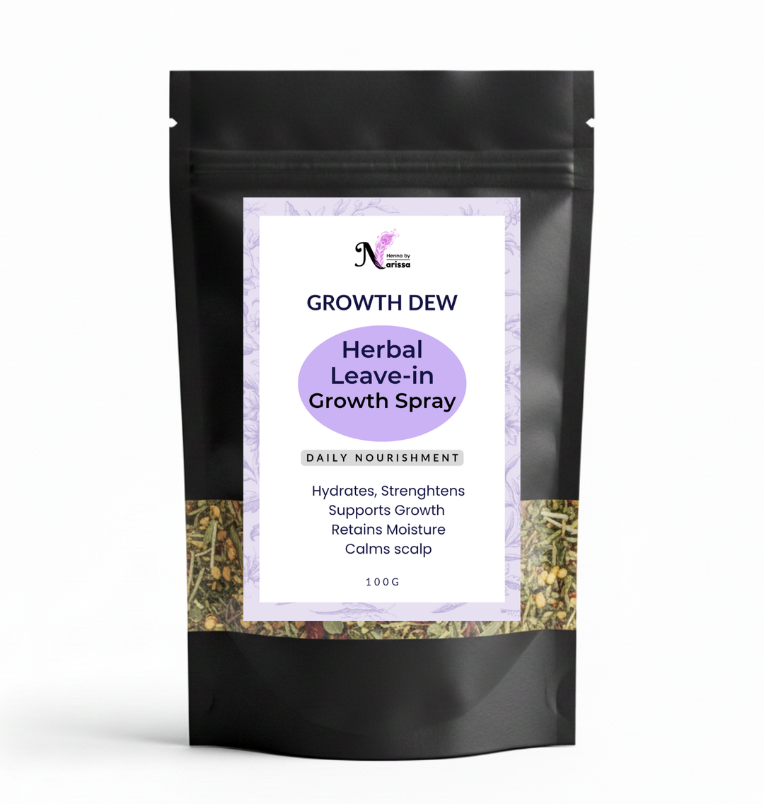 GROWTH DEW | Herbal Leave-in Growth Spray (Daily Nourishment)